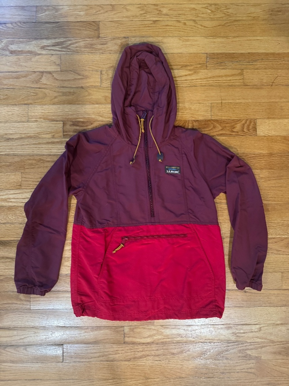 L.L. Bean Women's Mountain Classic Anorak Windbreaker Jacket in Size XS